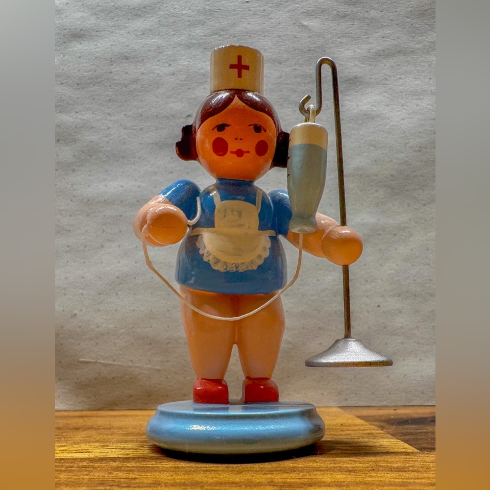 Unique Nurse Figurine - made in Germany